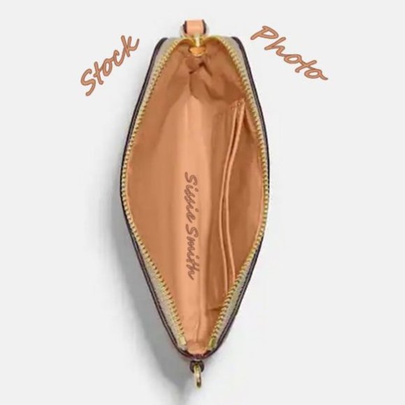 Coach Gift Boxed Corner Zip Wristlet in Signature Canvas - Picture 6 of 6